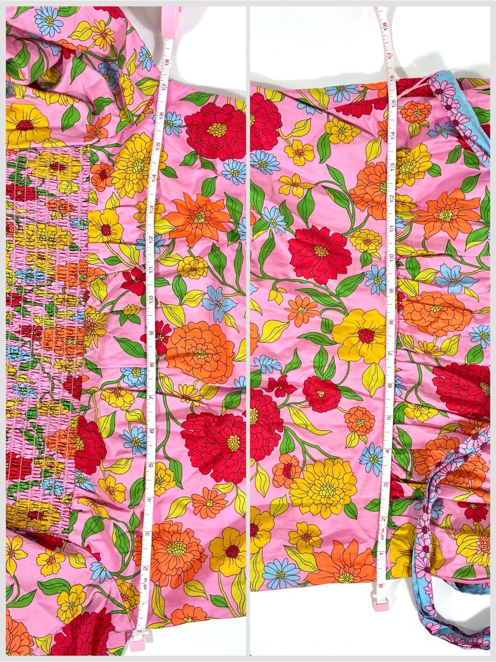 Boden Cecily Floral Long Sleeve Cotton Shirt Dress Dahlia Trail 4 US NWT - Picture 17 of 17